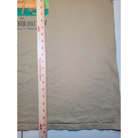 Y2K‎ 2006 Sisters Outdoor Quilt Show John Simpkins Abstract Cat Forest Mens 3XL - Picture 6 of 6